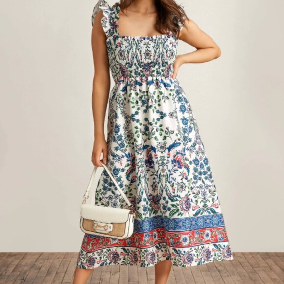 Anne Klein Floral Dress - Picture 1 of 5